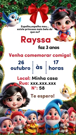 Branca de Neve baby