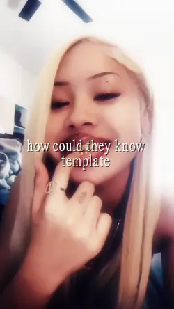 how could they know 