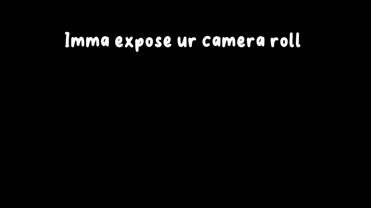 Exposed camera roll