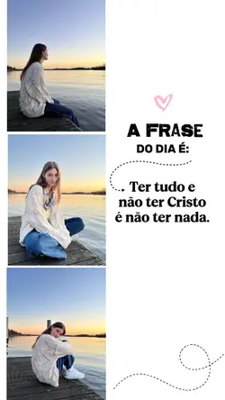A Frase do dia é