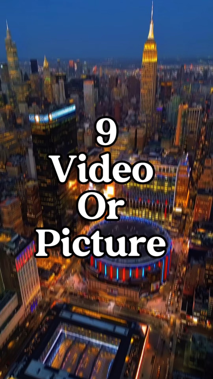 New Video or picture