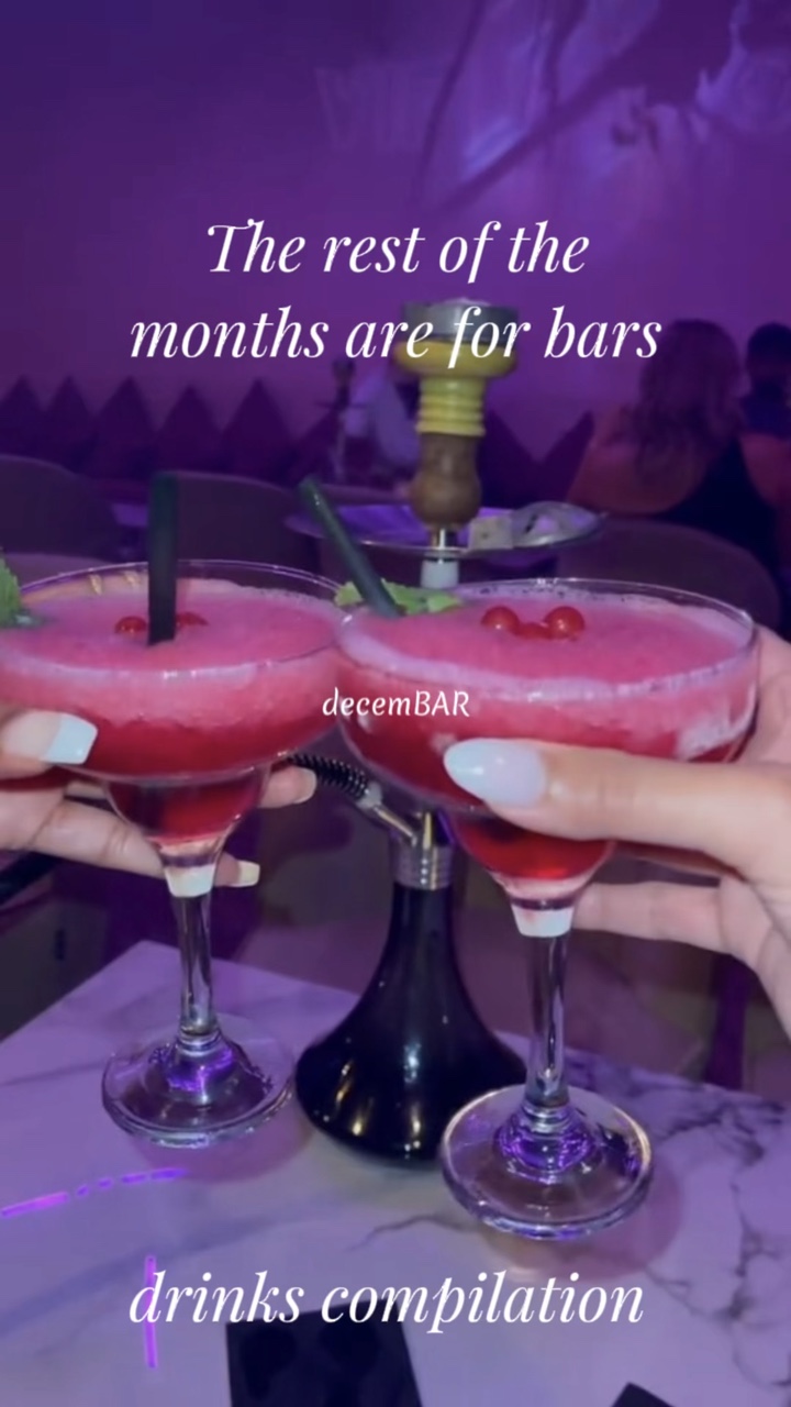 Los meses terminan en el bar 