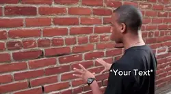 Brick Wall Talking