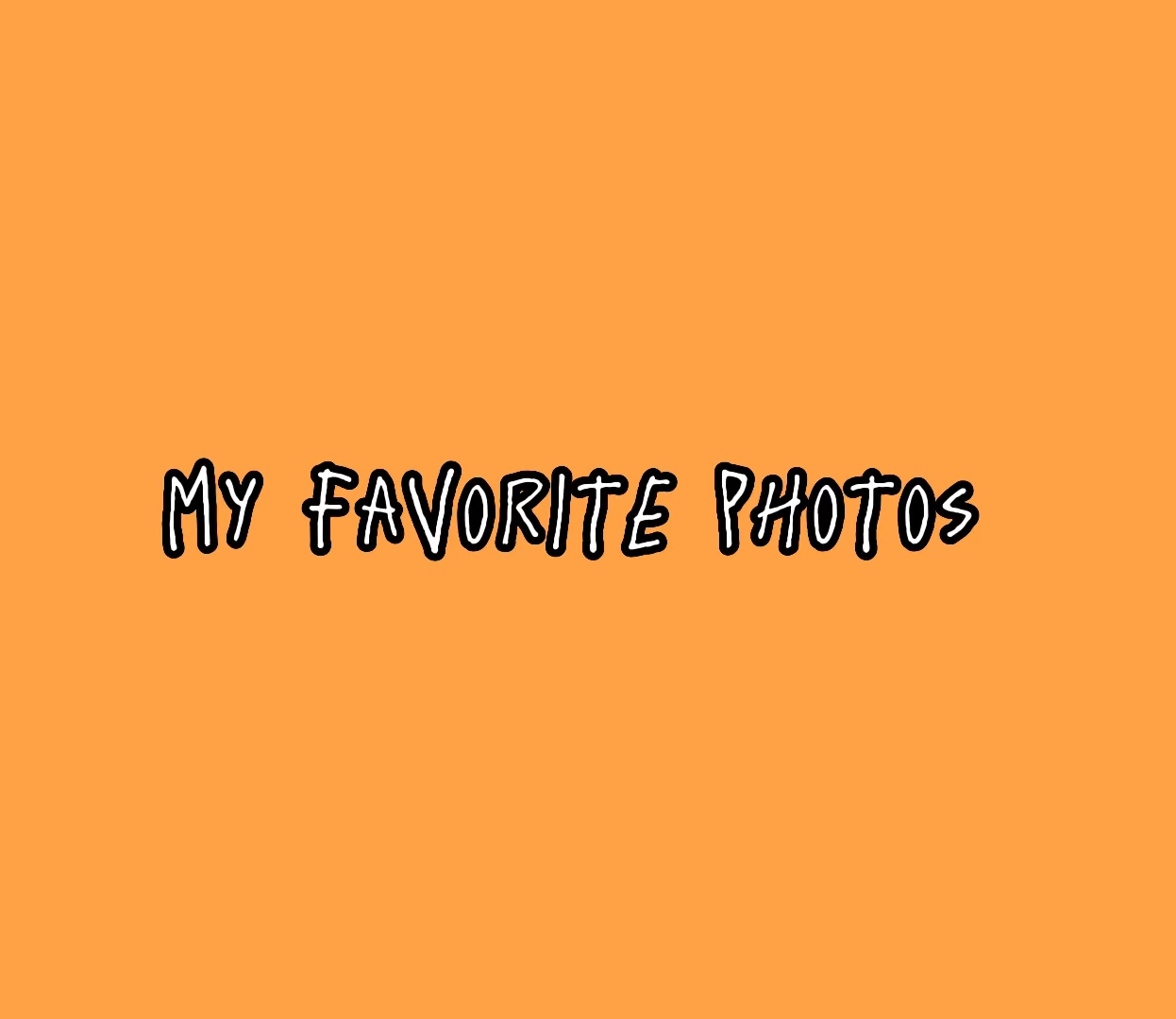 Tus fotos favoritas