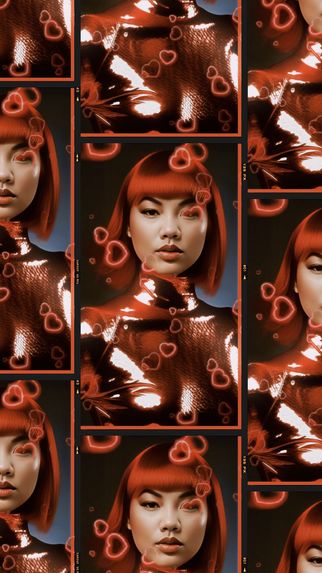 Film cœur rouge
