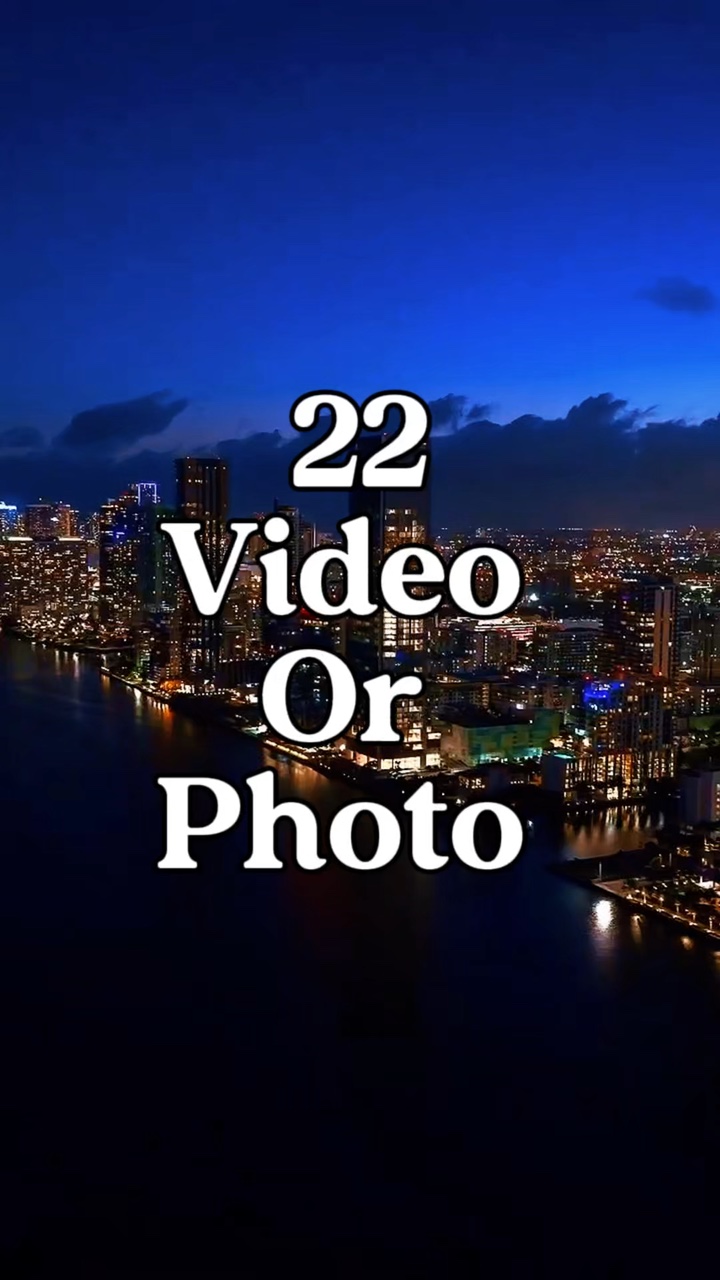 New video or picture