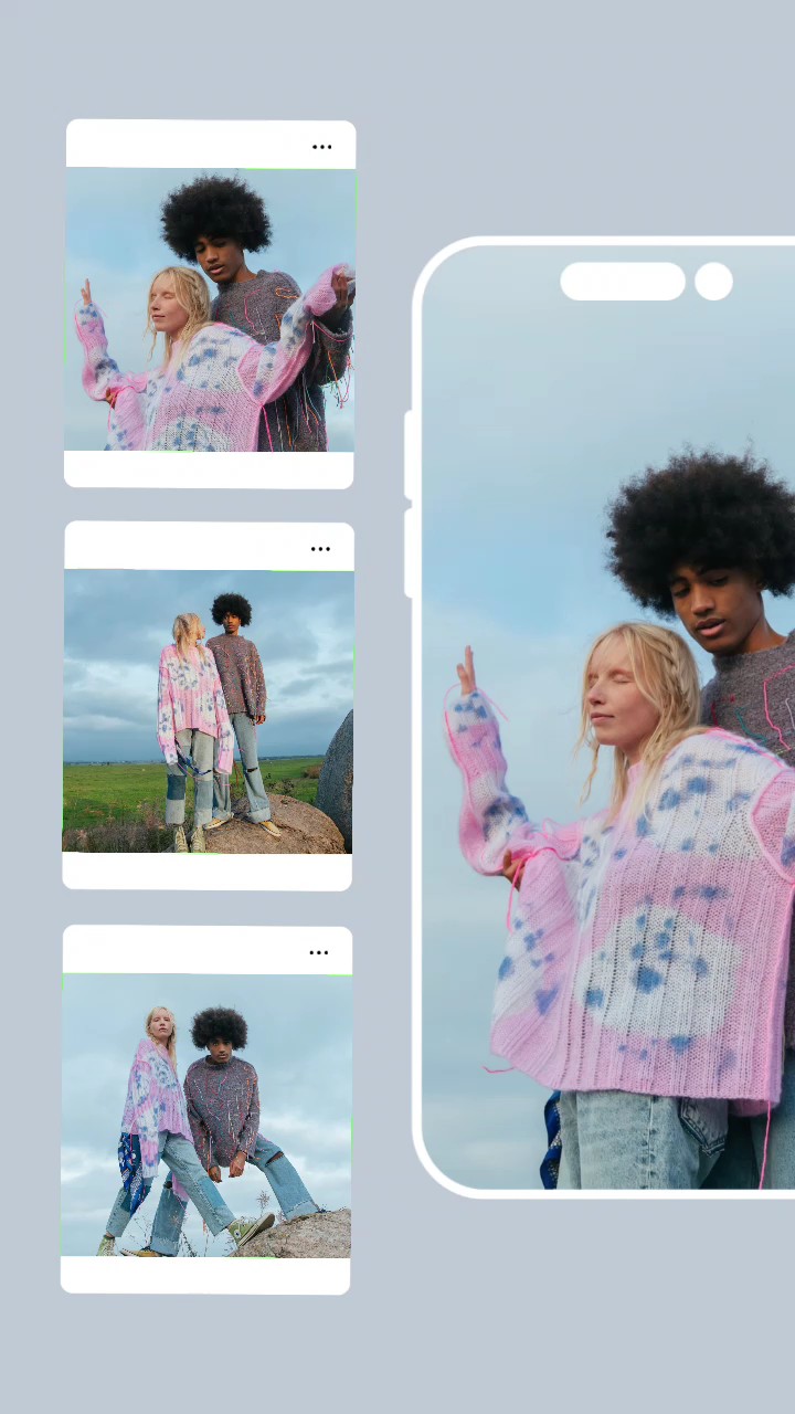 Kleidung Kleidung Produkt Easy Open Display TikTok Style
