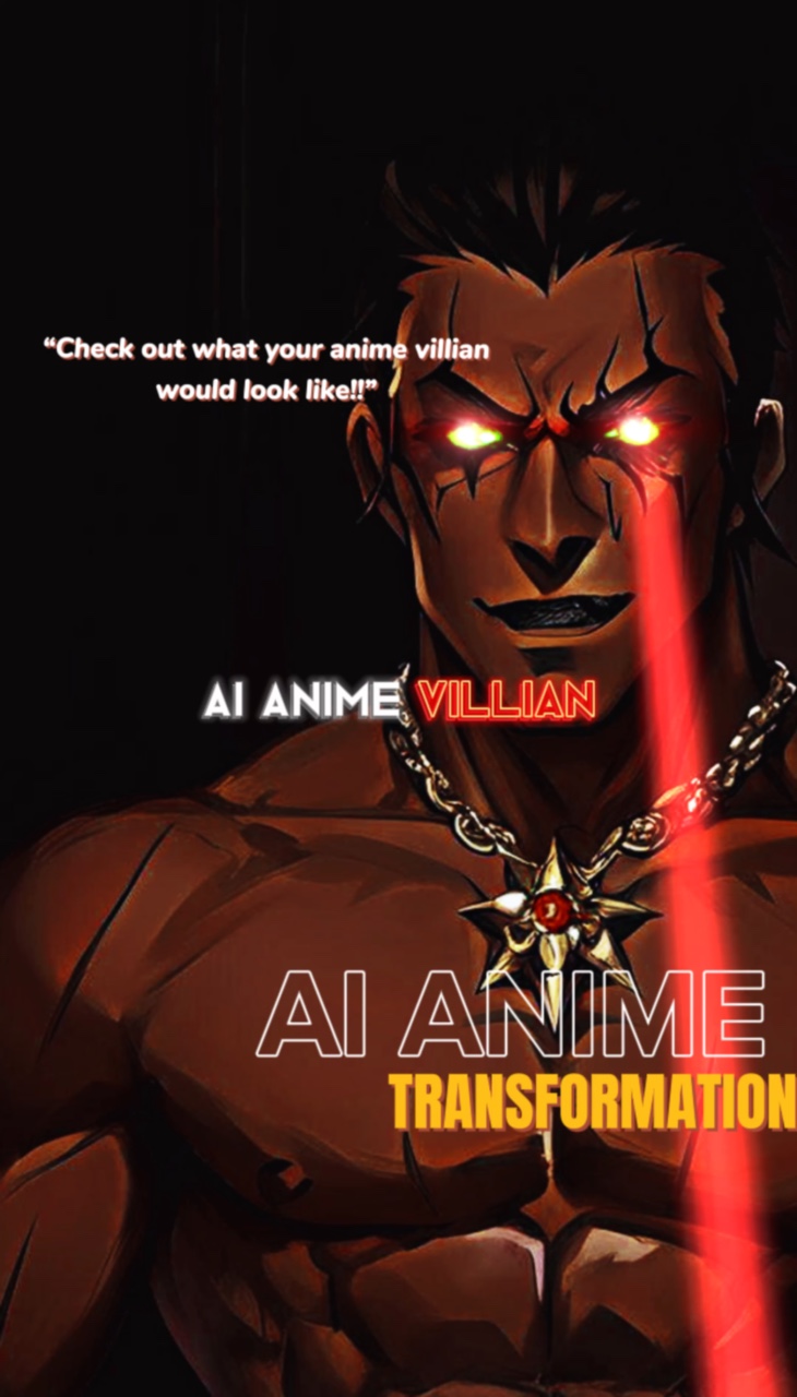 AI ANIME VILLIAN🦹‍♂️😈