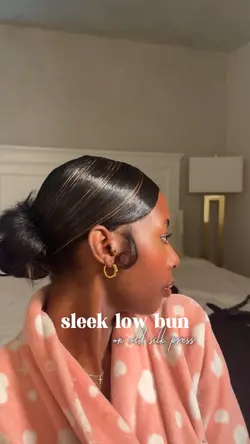 Sleek Bun Tutorial