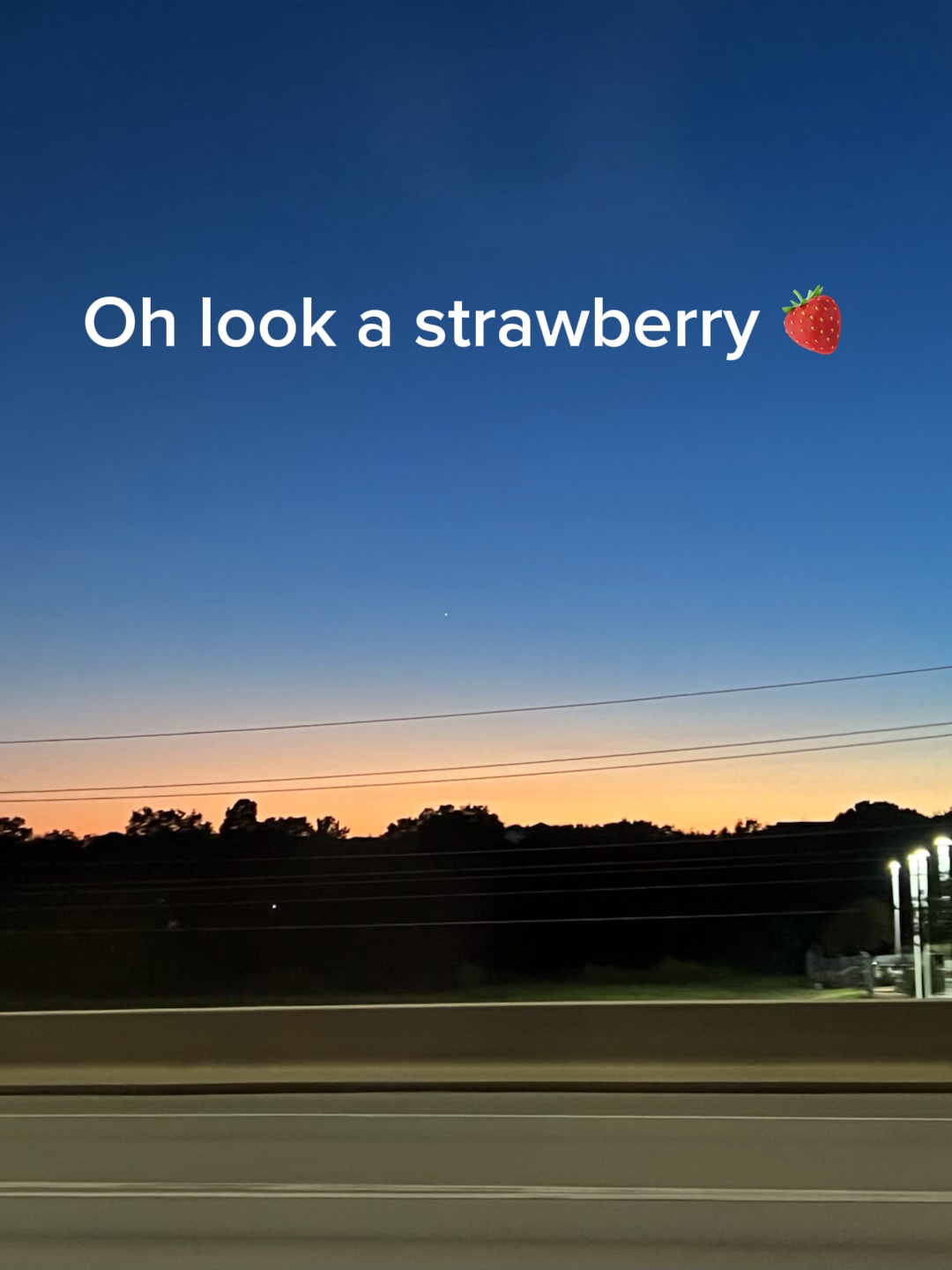 A strawberry