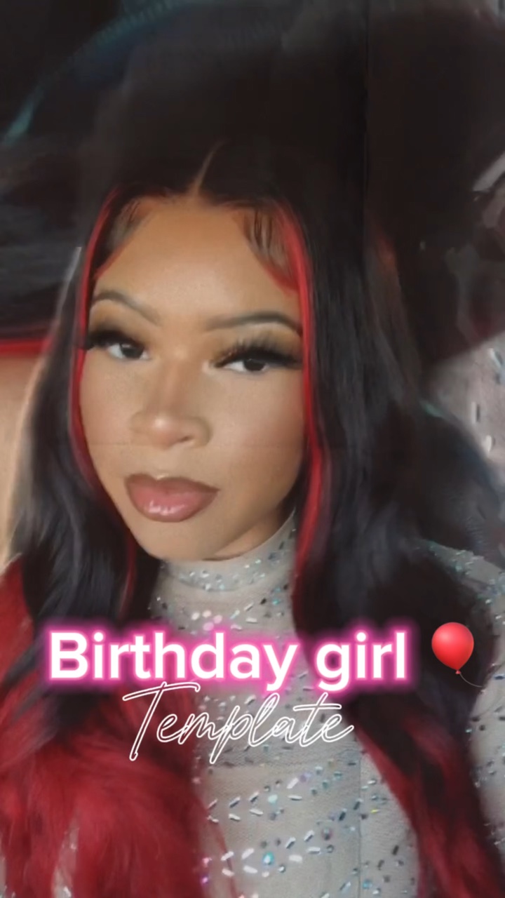 Fille d'anniversaire Modifier 