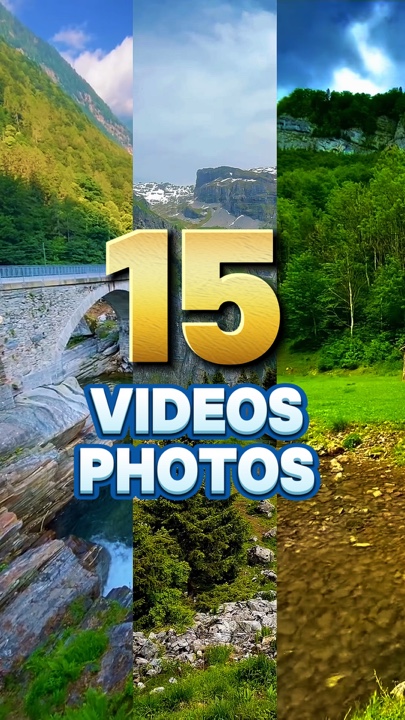 15 videos or photos 
