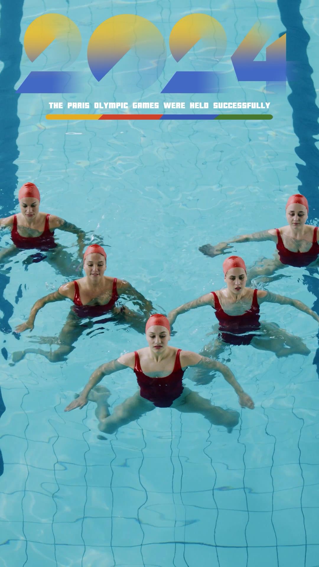 Yüzme Kursu Spor Kulübü Promosyon Şablonu