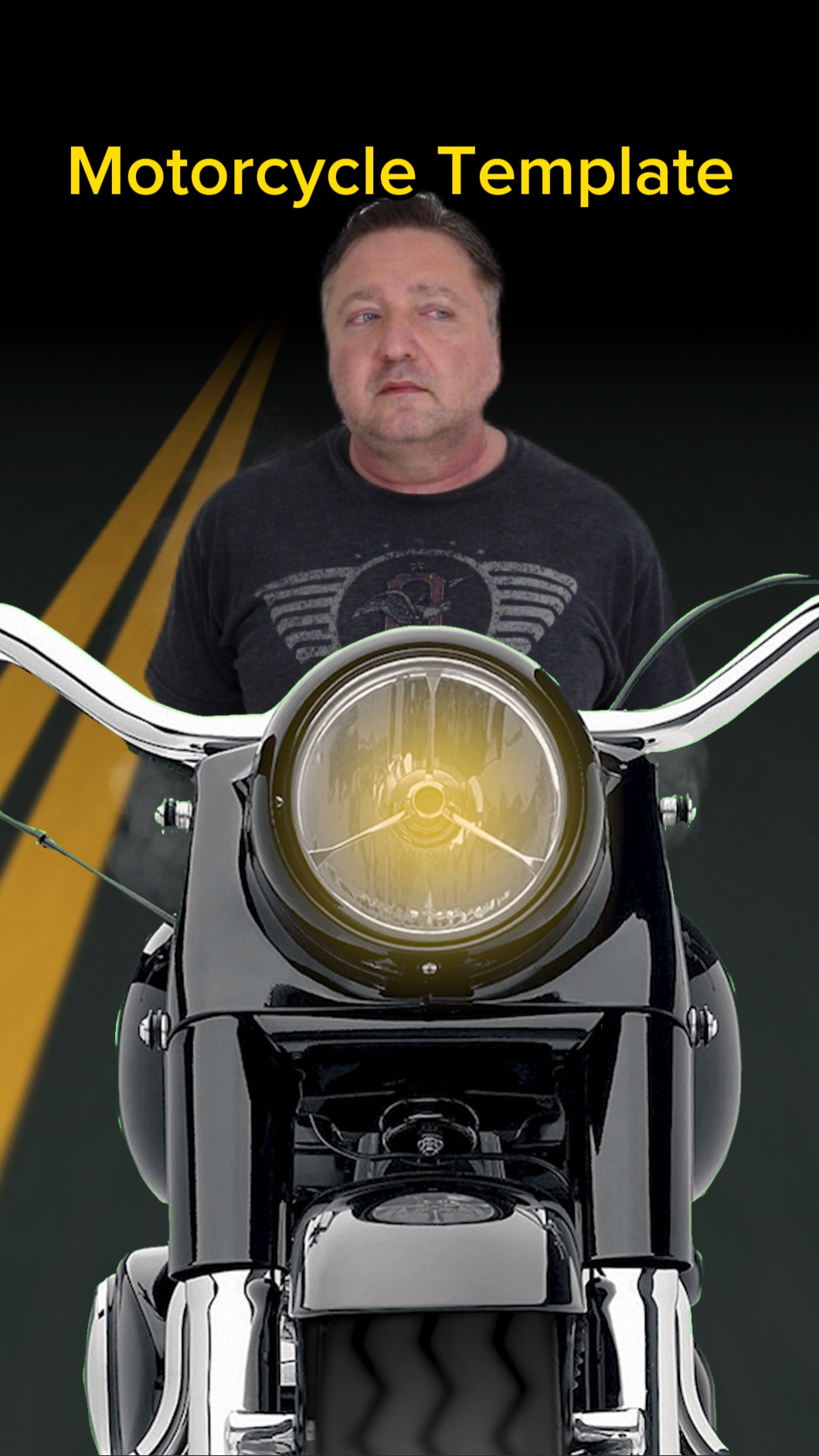 Motorrad fahren 