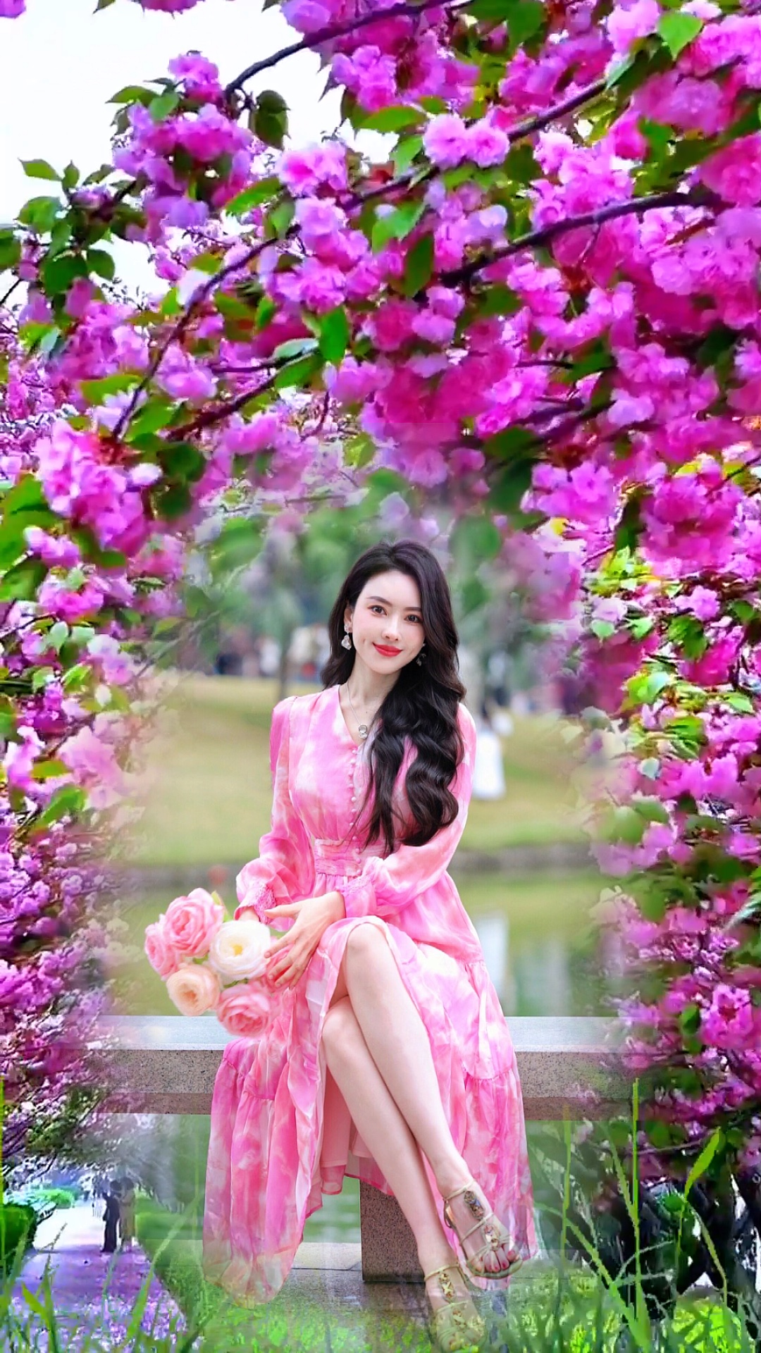 Amid the flowers
