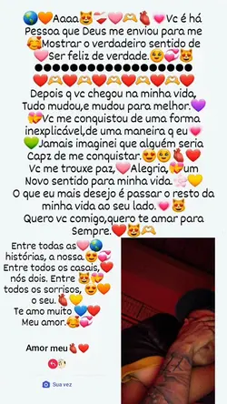 Amo você