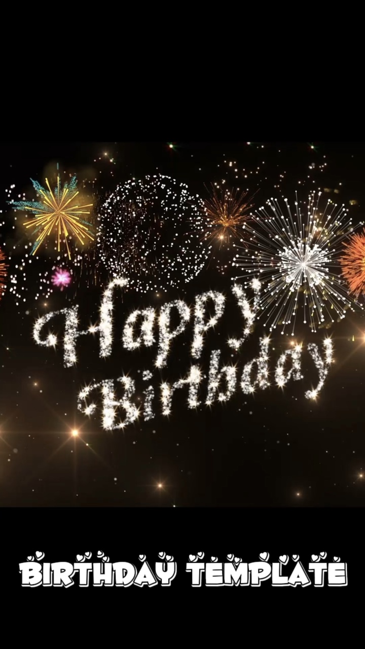 Plantilla de cumpleaños 