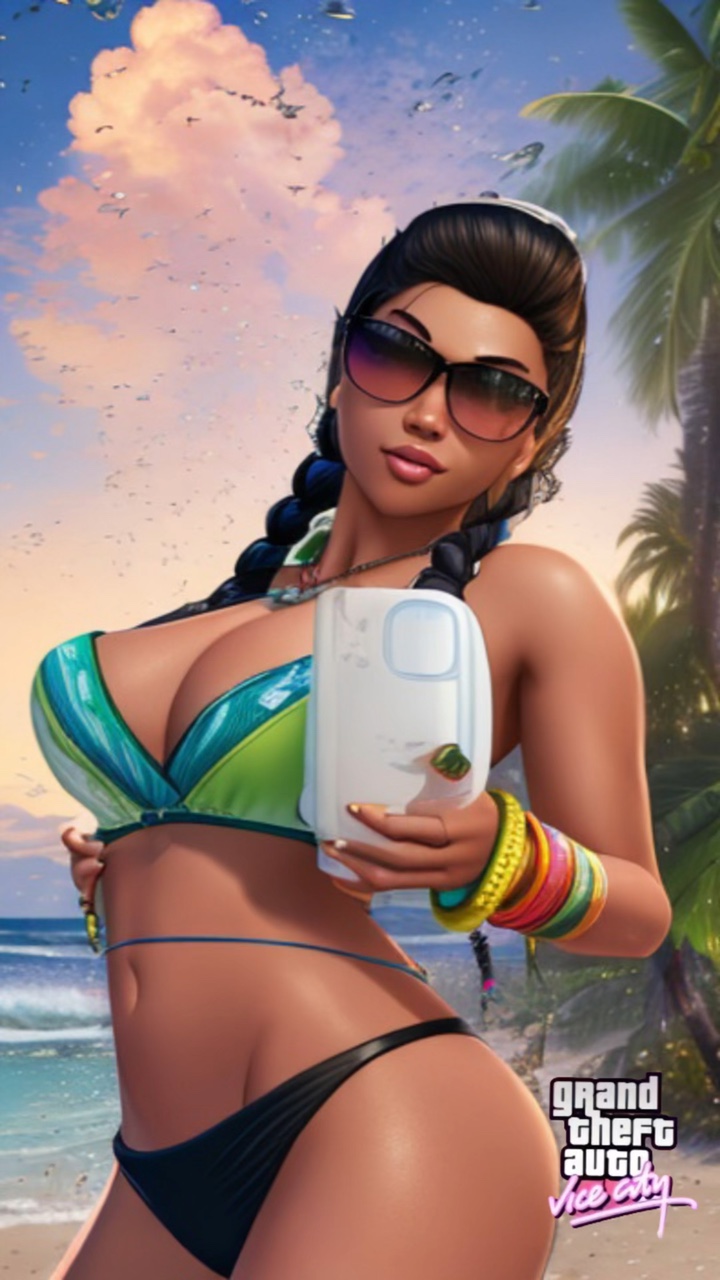 GTA Vice Cidade Mulher🔥