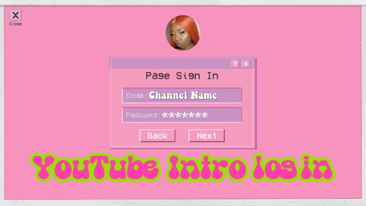 YouTube Intro 💗Connexion