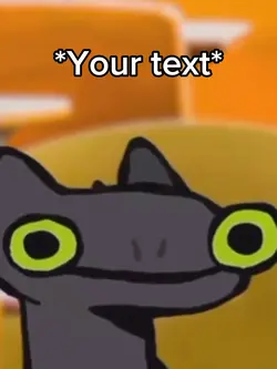 Toothless screaming