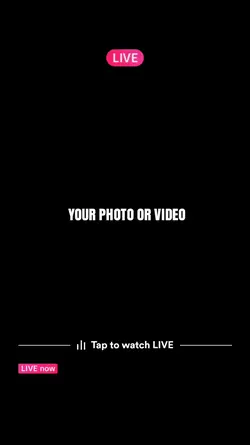 15 sec TikTok Live