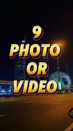 9 photo or video