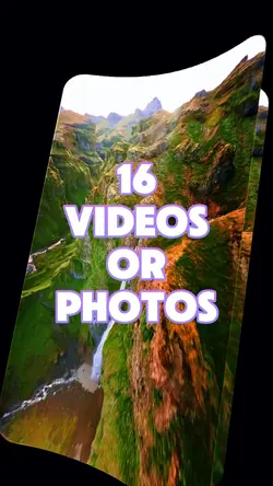 16 videos or photos