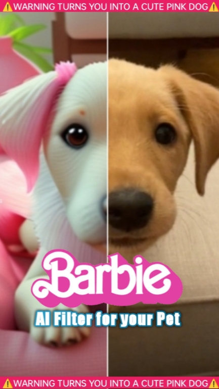Cachorro IA barbie