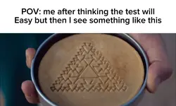 Test be like this😭