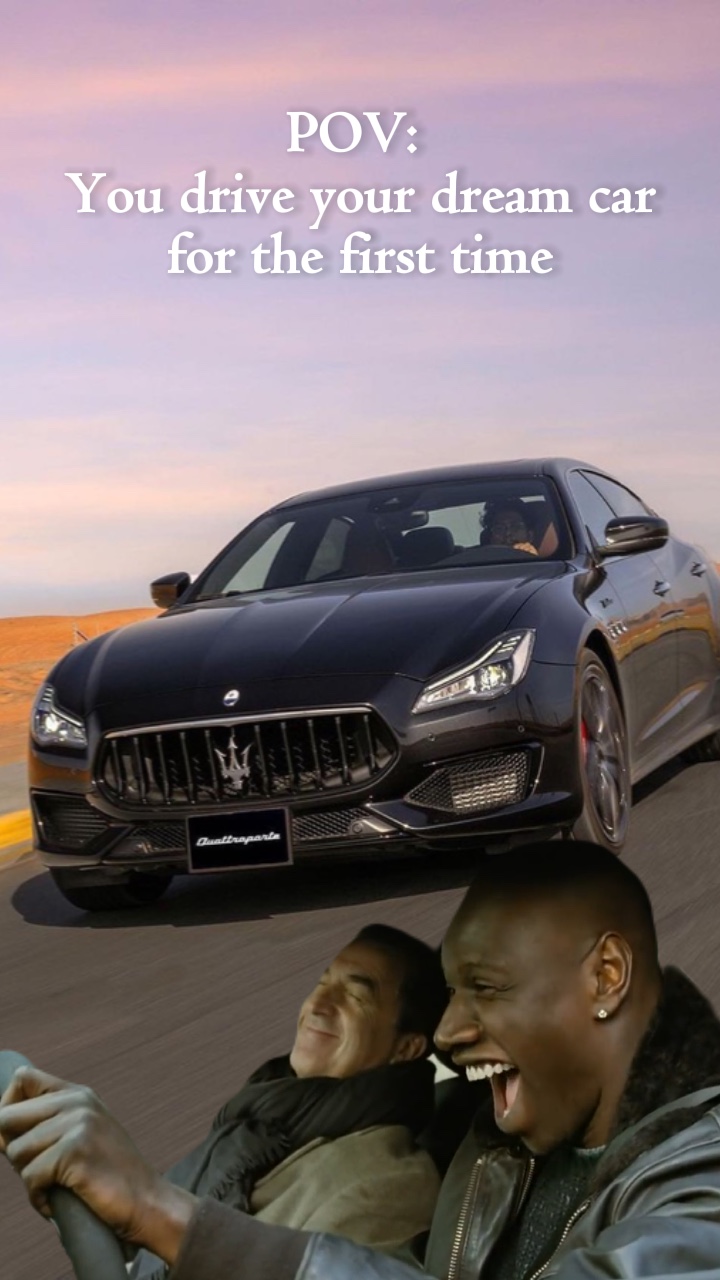 Mème de voiture de rêve