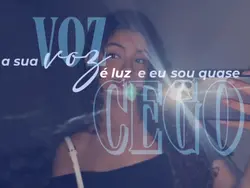 A sua voz e luz