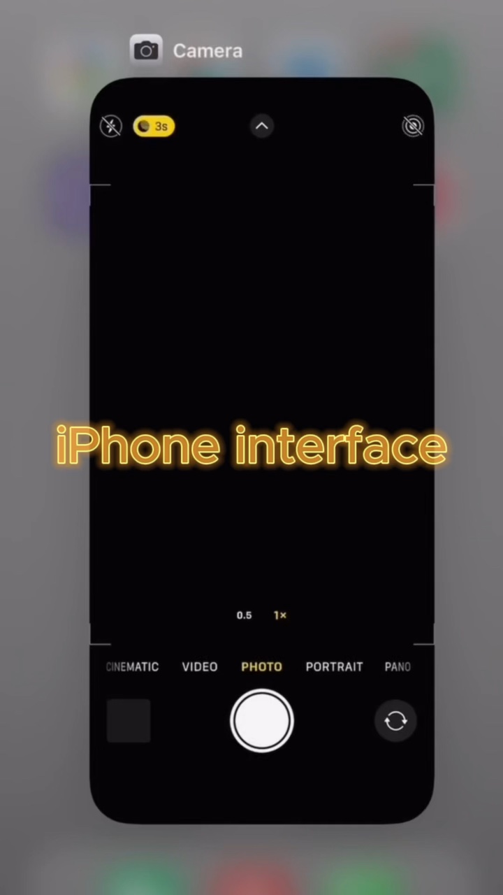 iPhone arayüzü 📲