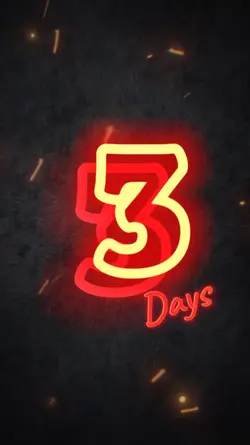 faltam 3 dias