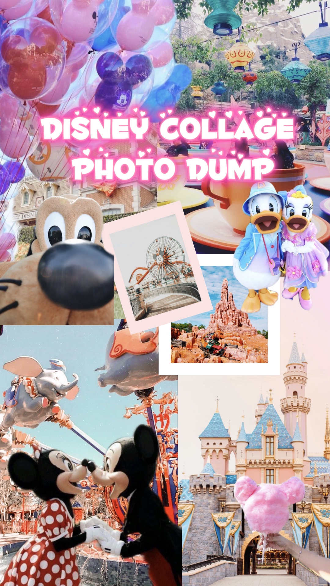 Photo de collage Disney