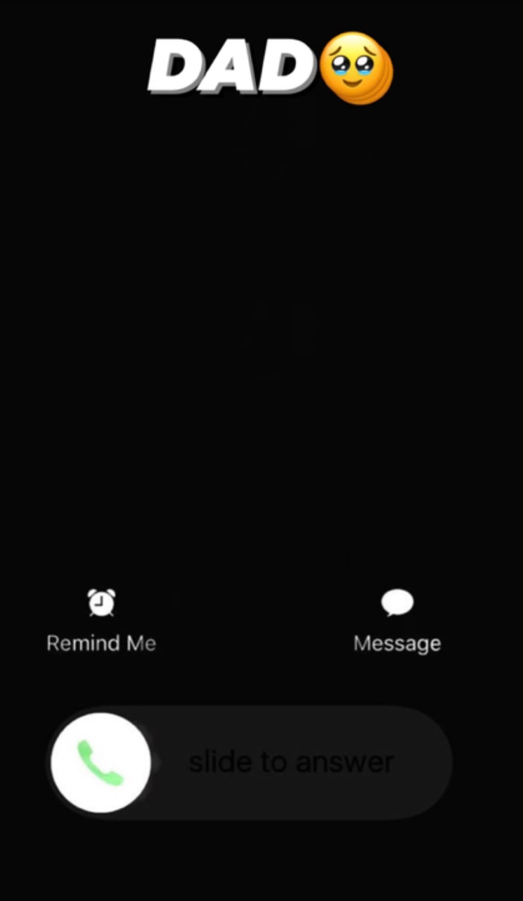 Mensagem para o pai 