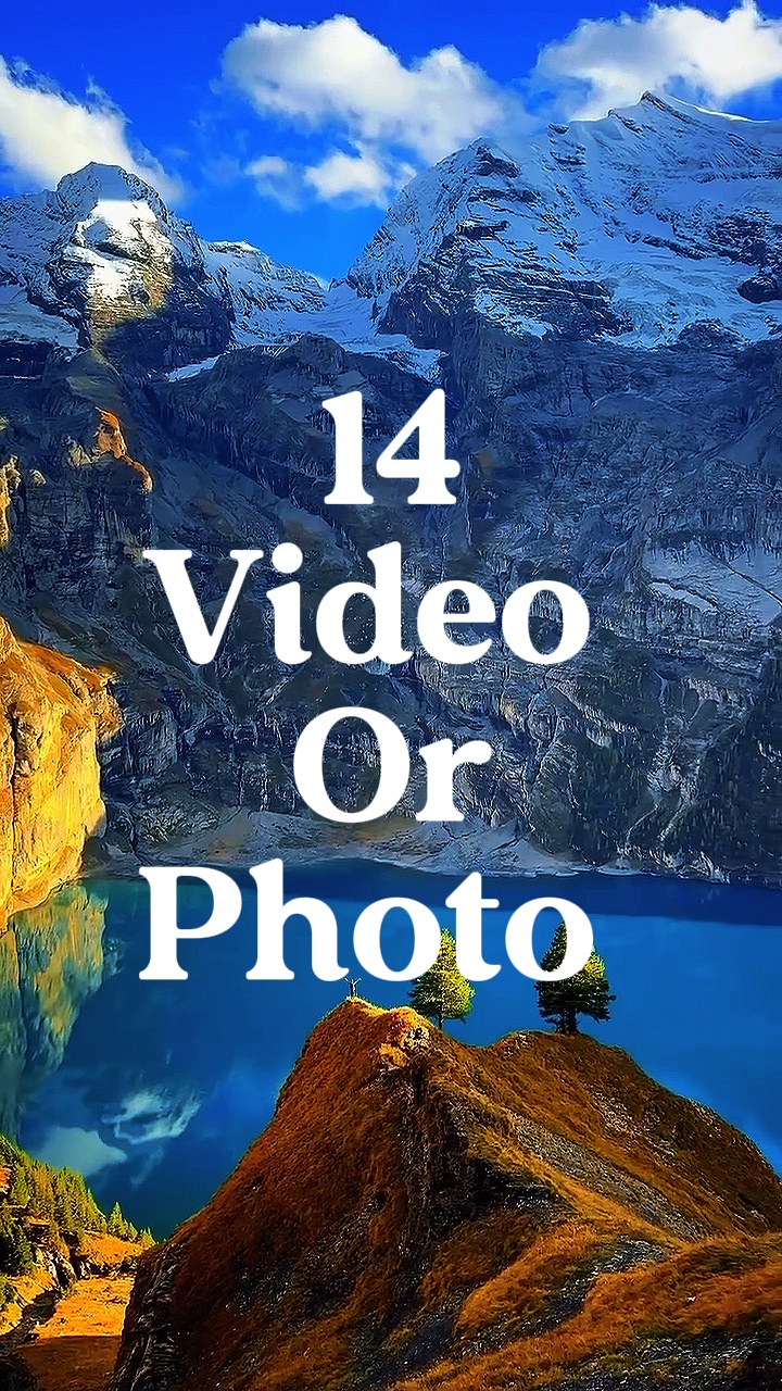 14 video atau foto 