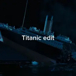 The titanic ๐จ