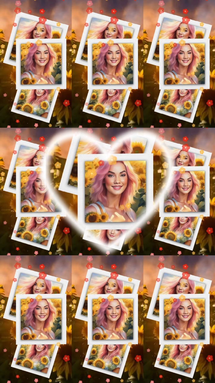 Collage de girasol ❤️❤️