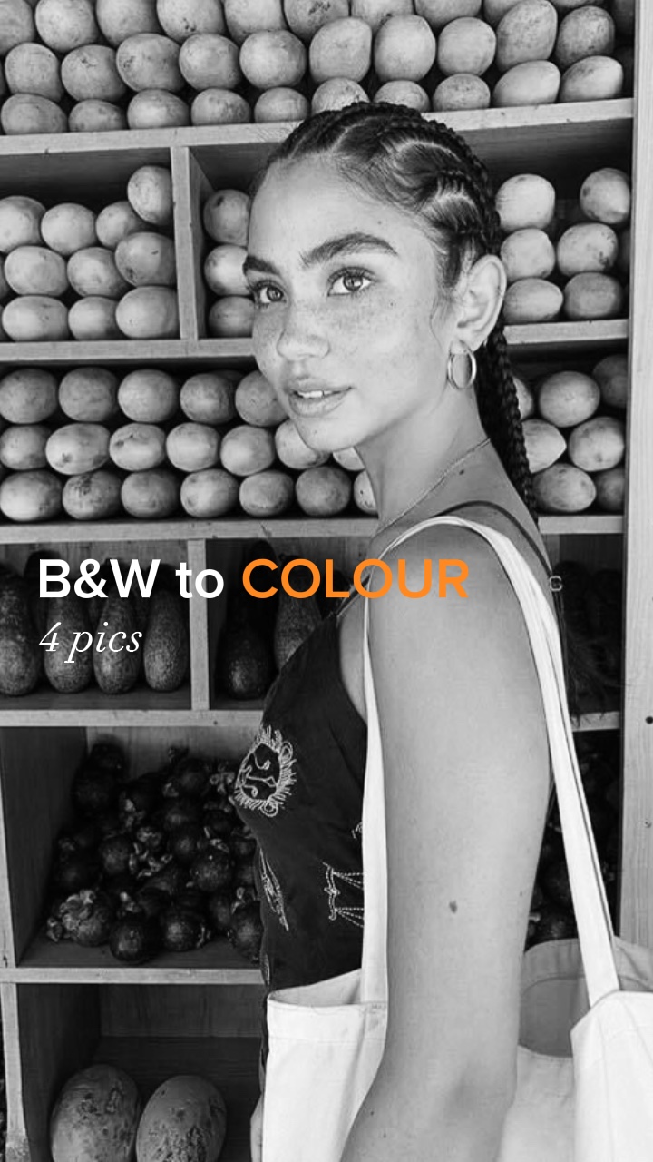 Color Blanco Negro