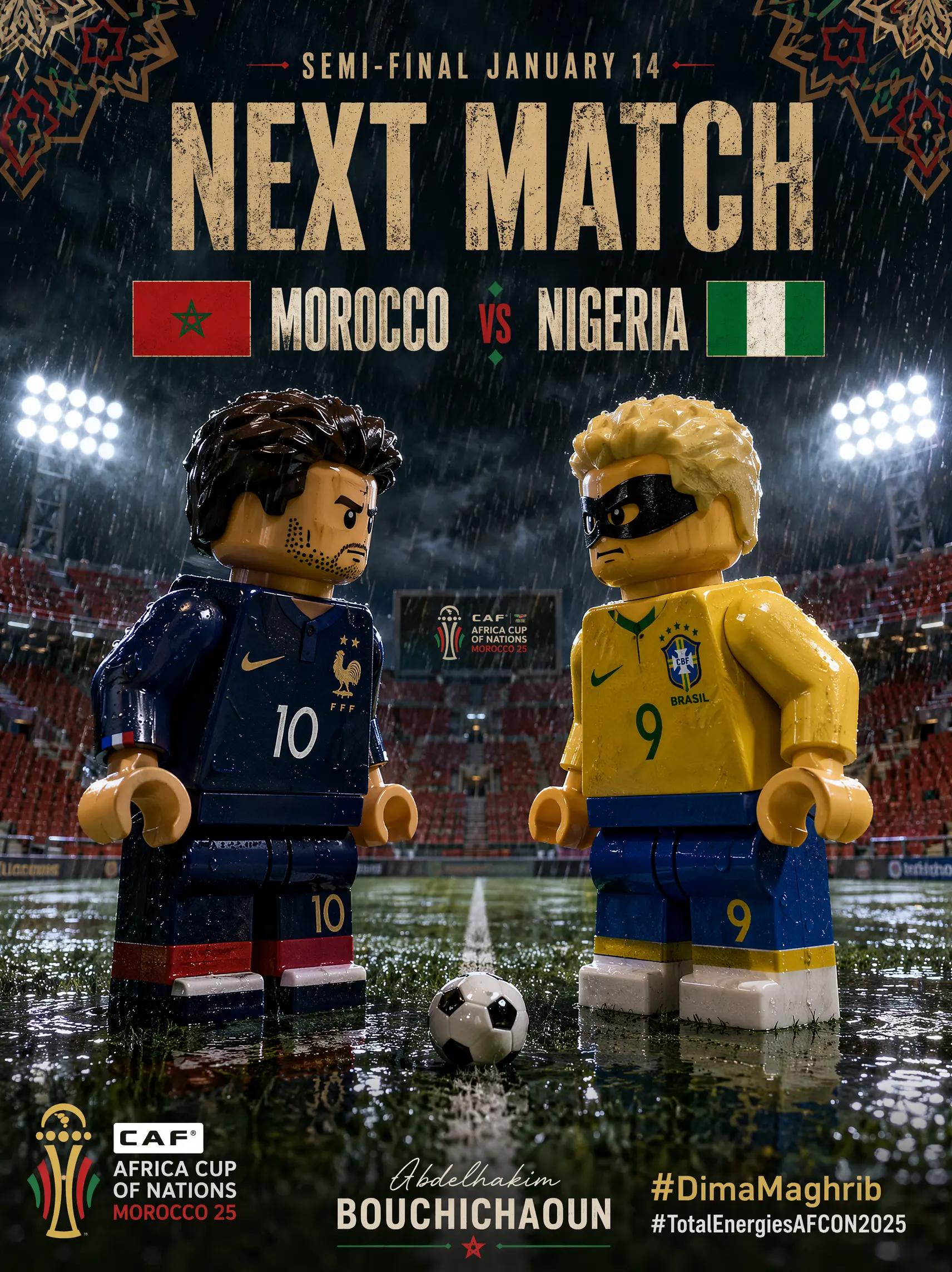 The World Cup -AFCON Lego Semi-Fina