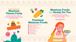Mexican Foods For You - FB Ad Template