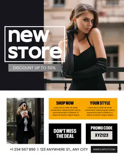 New Store Promotion Instagram Post