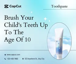 Medical drugs Toothpaste Display Minimalist