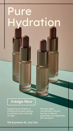 Beauty & Personal care Product display Detail Presentation