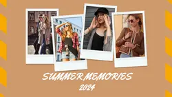 Non-marketing facebook cover summer memories 2024
