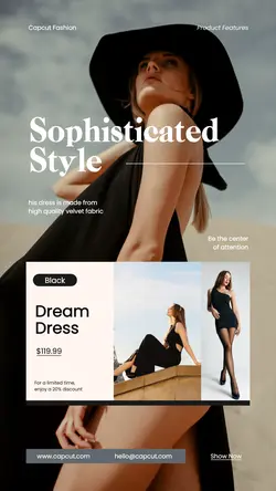 Fashion Product Feature Tiktok Post 
