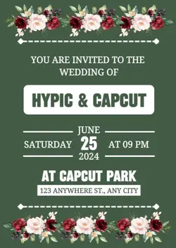 Personal Occasions - Wedding Invitation