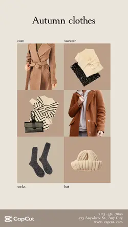 Clothing Autumn clothes Product display Minimalist