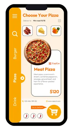 Food Promotion UI Design Instagram Story