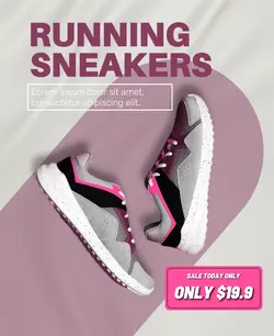 Promotion Sneakers Instagram Post